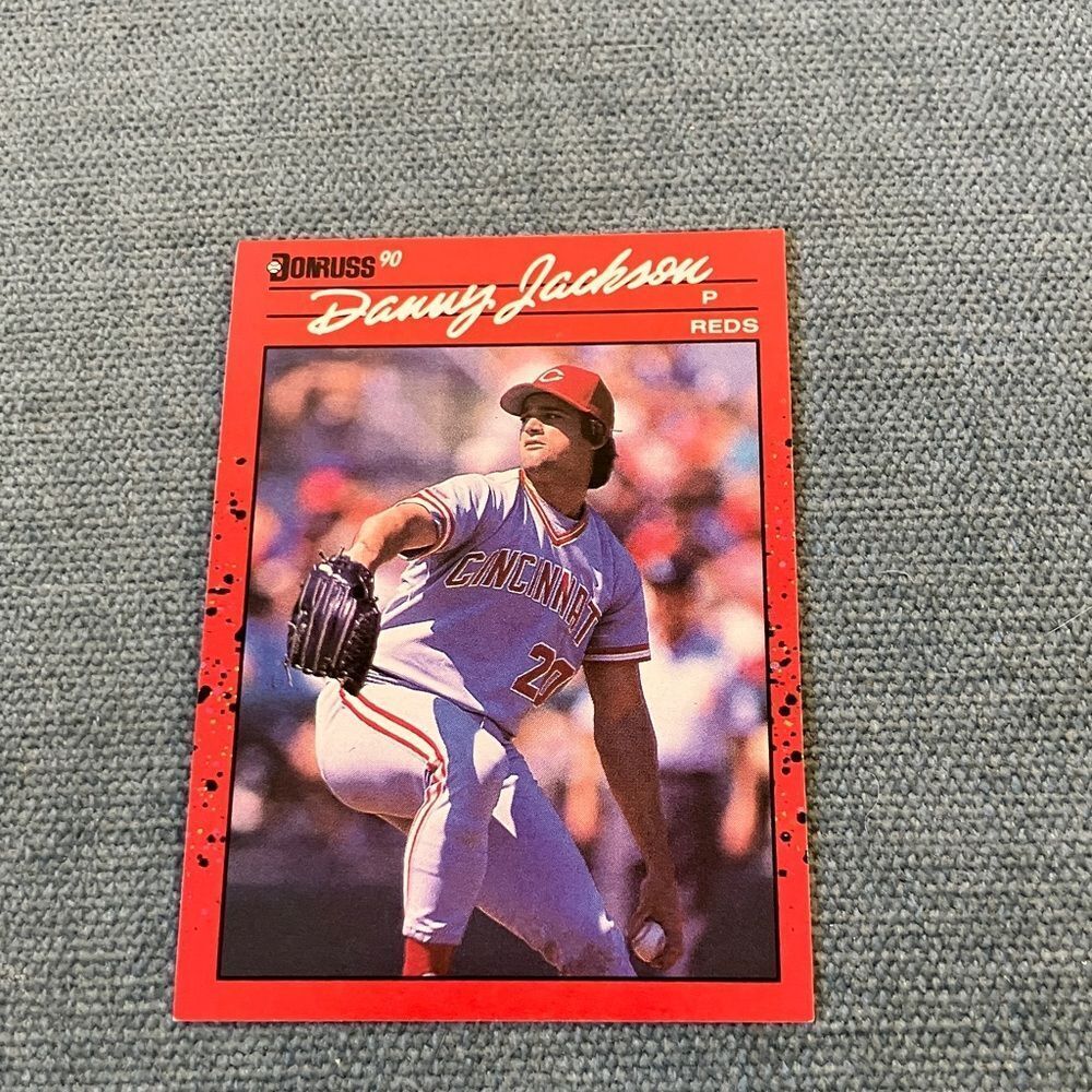 1990 Donruss Cincinnati Reds Baseball Card Trading Card
